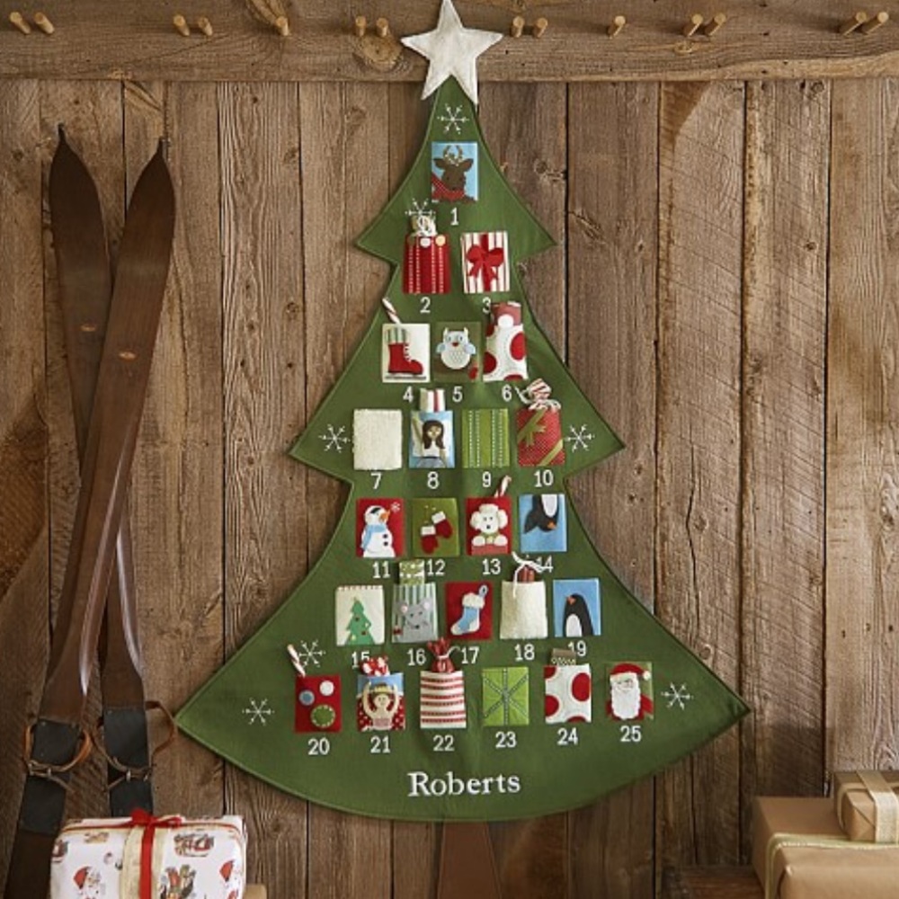 Pottery Barn Kids Telluride Tree Advent Calendar
